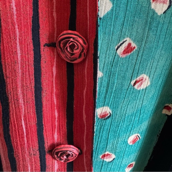 Vintage Carole Little Moulin Rouge French Jacket size 4 - Picture 6 of 13